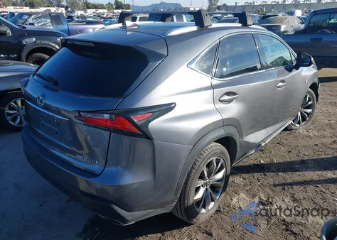 2017 Lexus Nx 200T F Sport из США, поврежденный, VIN JTJYARBZ2H2082021